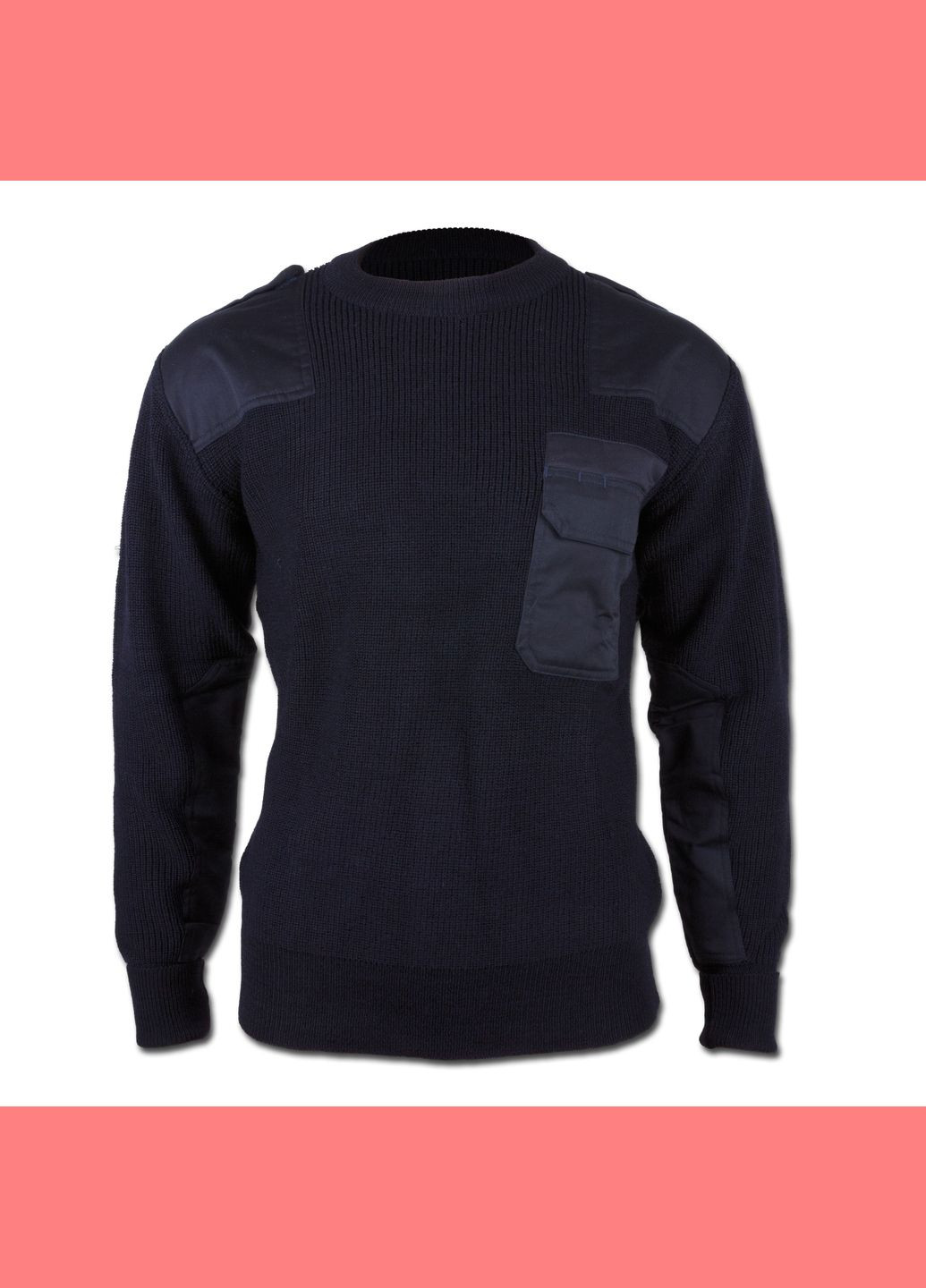 Свитер военный Commandos Navy Mil-Tec (315822467)