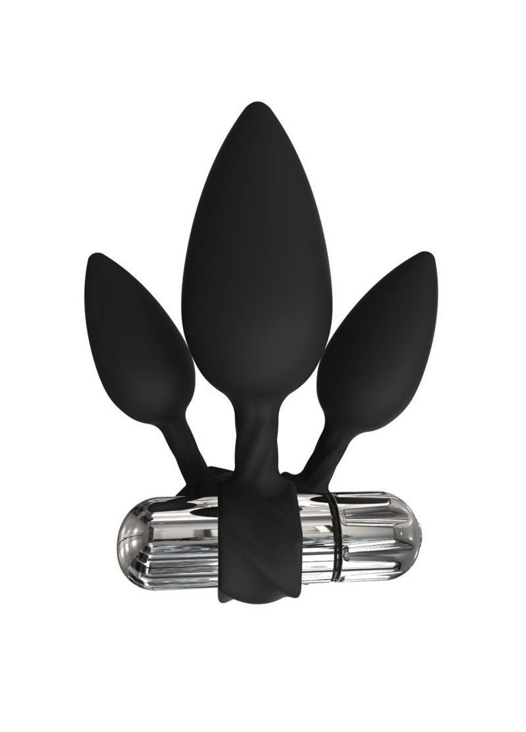 Набір анальних вібропробок Anal Training Plugs VIBE діаметр 2,5 см 3,1 см 3,8 см для анальної стимуляції Bathmate (298473806)