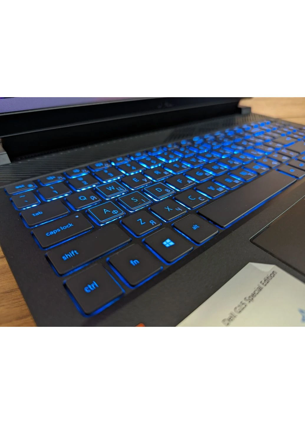 Ігровий ноутбук G15 5511 / 15.6" (1920x1080) IPS / Intel Core i7-11800H (8 (16) ядер по 2.3 - 4.6 GHz) / 32 GB DDR4 / 1000 GB Dell (398147238)