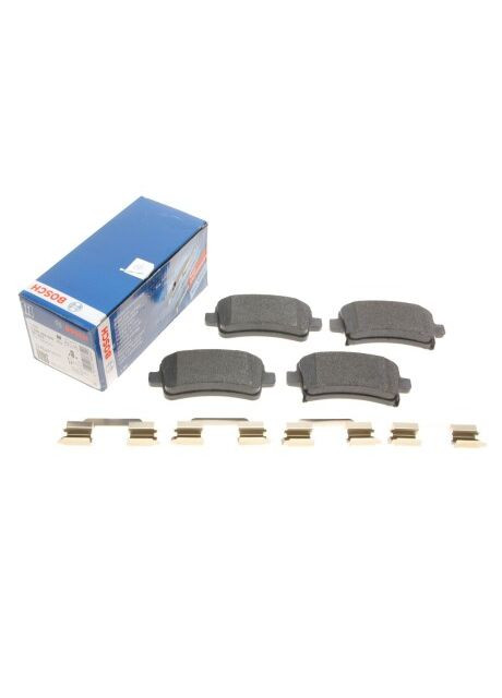 Тормозные колодки (задние) Opel Insignia 08- (с прижимной пластиной) 0 986 494 668 (opt-om) Bosch (339655960)