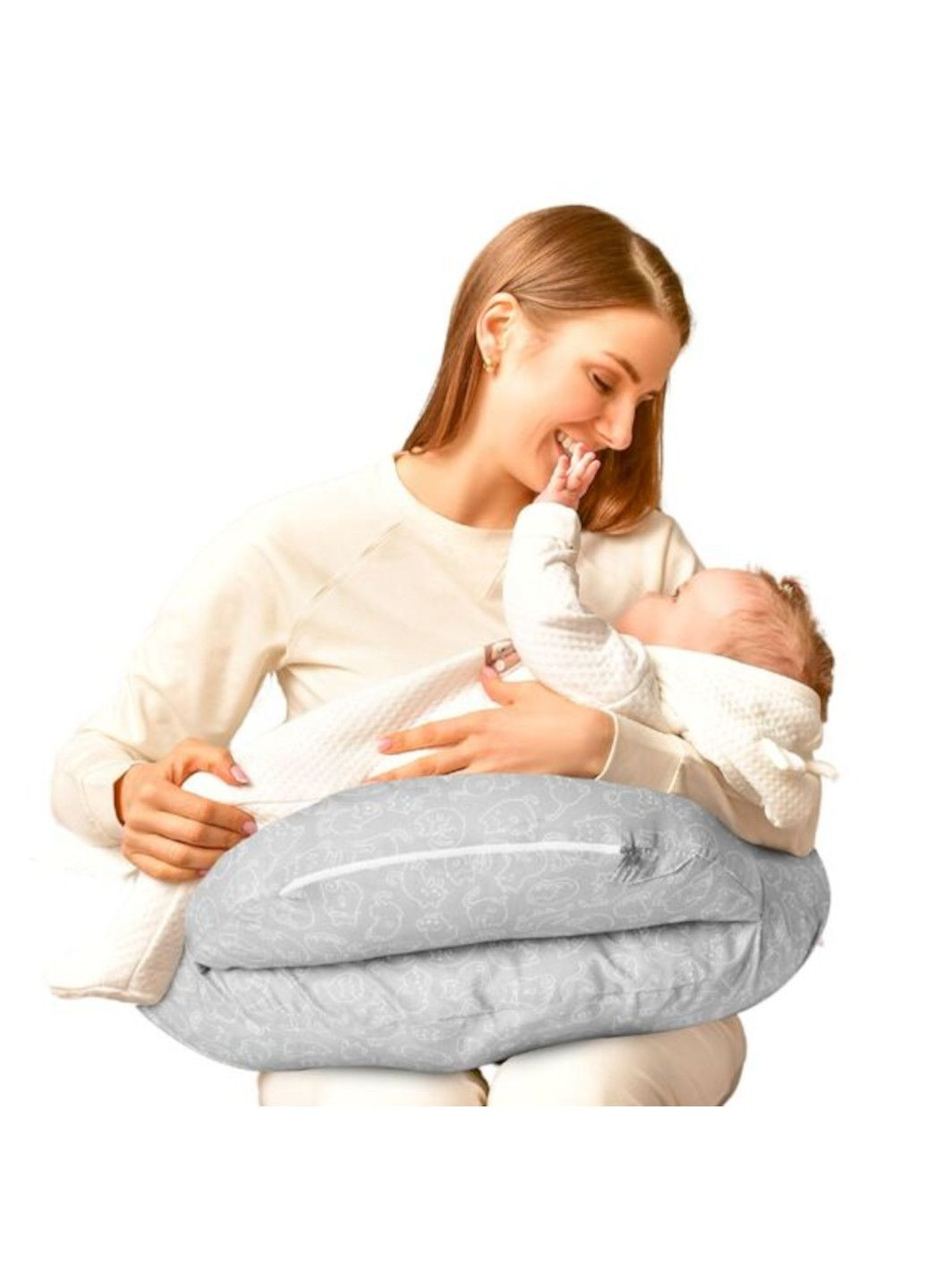 Подушка-диванчик для годування 60х70х16 (Кошенята) IDEIA (353835780)