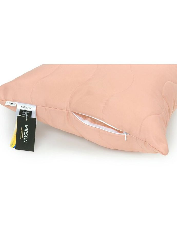 Одеяло Набор хлопковый Всесезонный №1747 Eco Light Coral Одеяло 172x205 + подушка 50x70 средняя (2200003710755) Mirson (314715413)