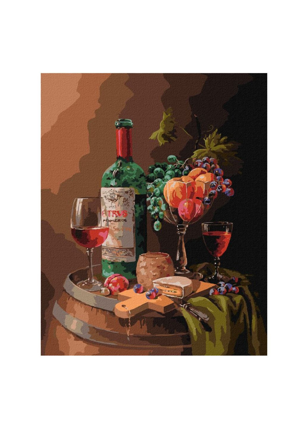 Картина по номерам "Романтический ужин" ©MariaGordeevaART, 40х50 см, KHO5659 IDEYKA (307482486)