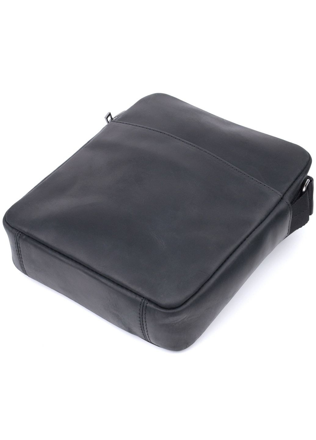 Чоловіча сумка через плече з натуральної матової шкіри 20х22,5х6 см Shvigel (315874920)