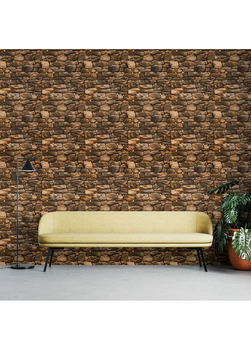 Самоклеящиеся обои 2800х450х1,5мм Желтый мрамор SW-00000728 Sticker Wall (362114981)