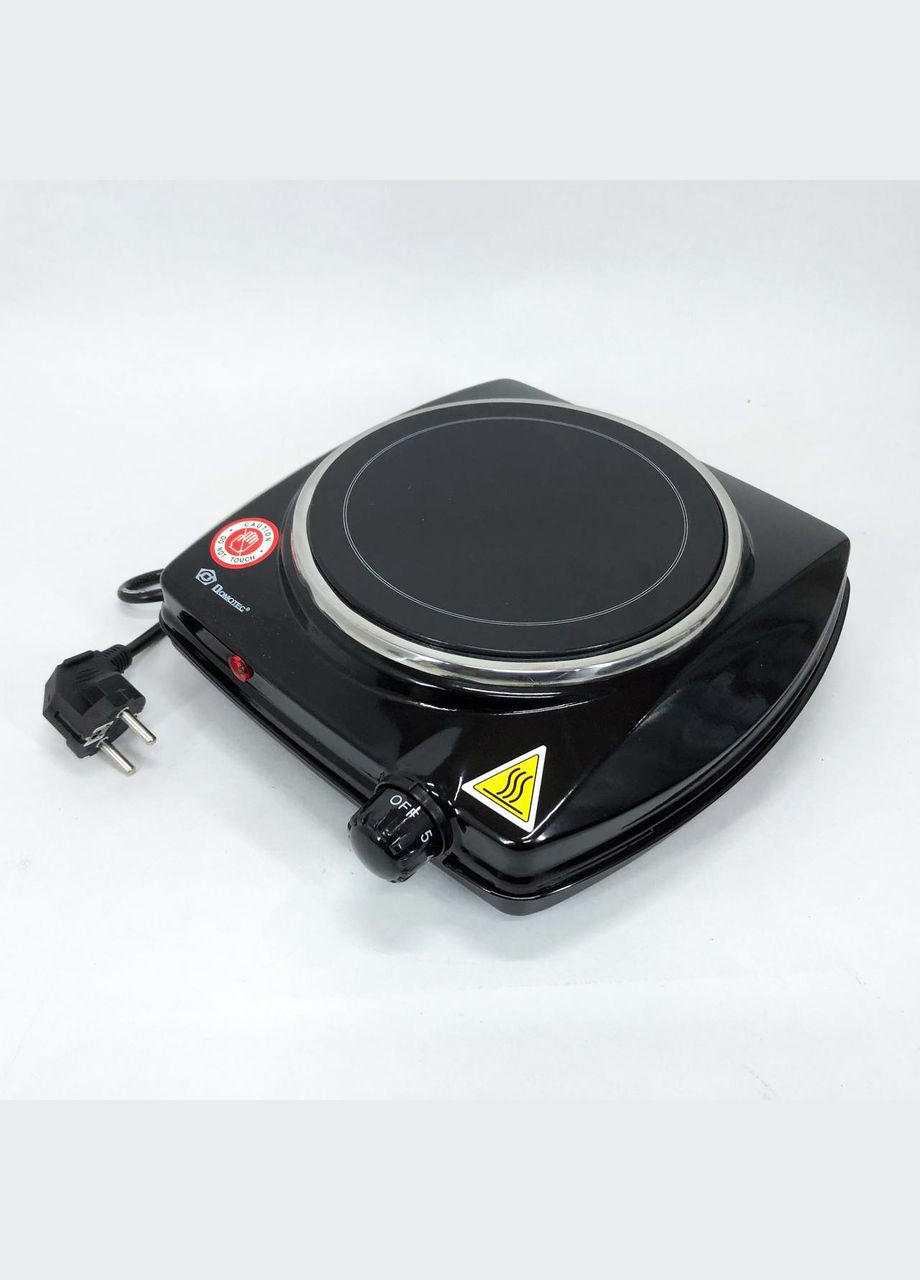 Электроплита настольная MS-5851 900 Вт, Кухонная плита электро для кухни на 1 конфорку Domotec (364666059)