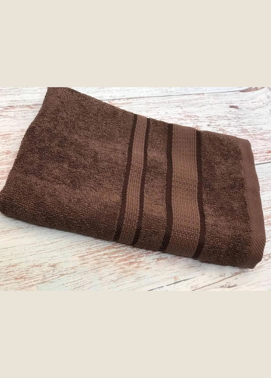 Fadolli Ricci полотенце махровое — шоколад 70*140 (400 г/м²) коричневый производство -