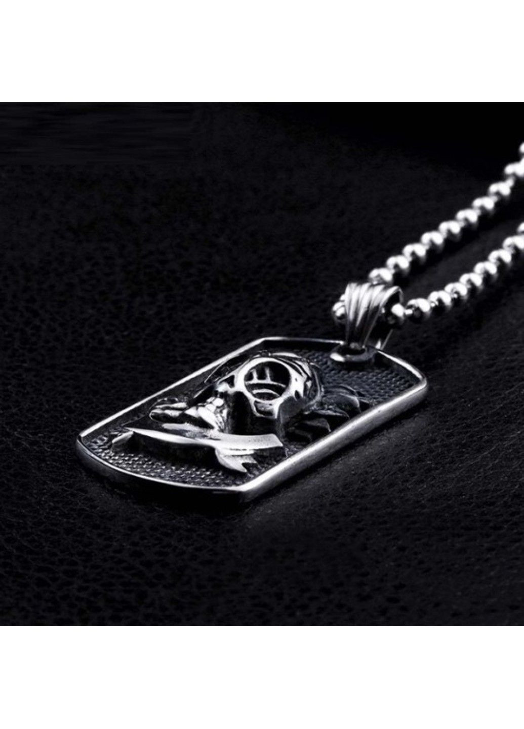 Готичний панк кулон череп з медичної сталі PS-086 No Brand (299340183)