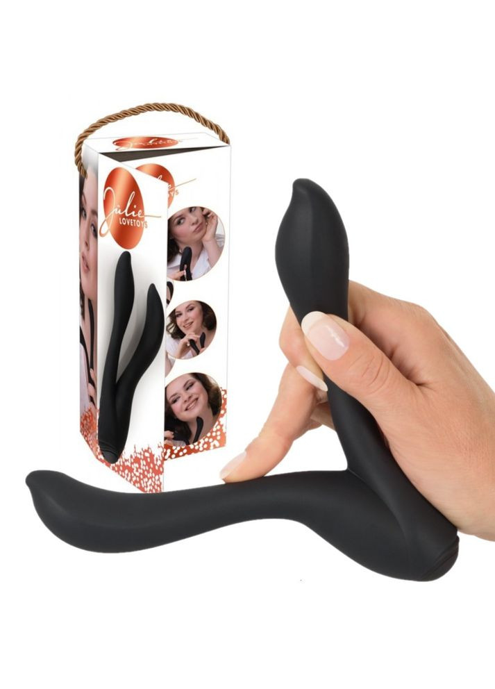 Подвійний силіконовий вібратор "Julie 2-armed Massager" You2Toys (299666417)