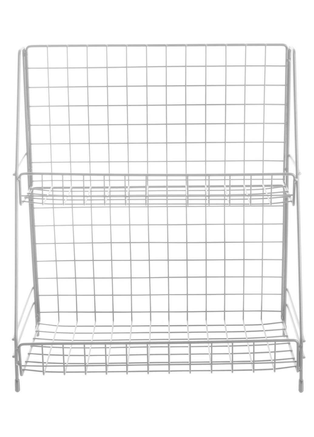 Кух.прибор Raum двухъярусная полка 30*15.5*34 белая (RG-025w) Ringel (365276157)