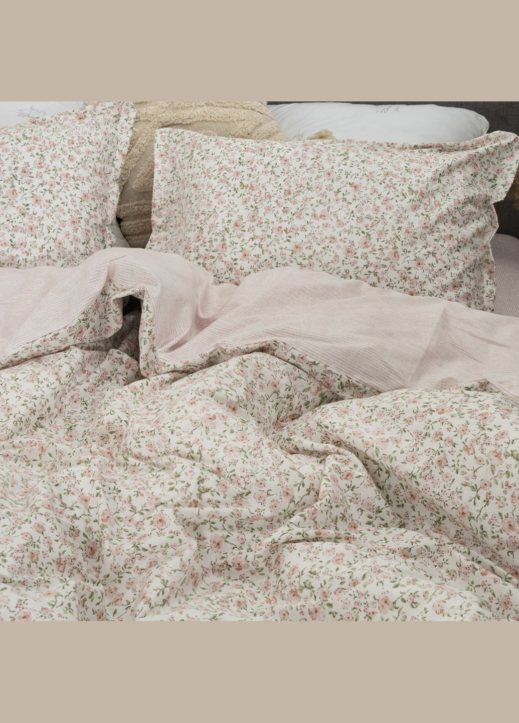 Комплект постельного белья двойной сатин Люкс Tiare 158-dv (315690449)