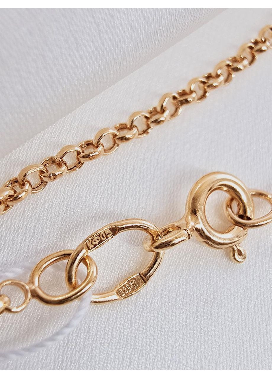 Золотий ланцюжок «Ролло» (Шопард) 40см 300801-1л Столична Ювелірна Фабрика (367267941)