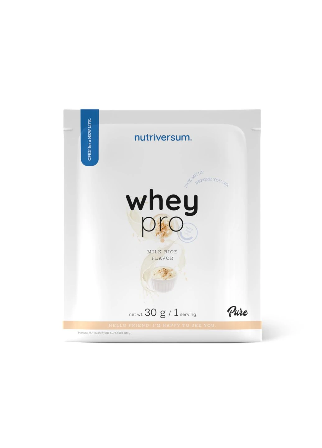 Sample Whey Pro - 30g Milk Rice Nutriversum (388127338)