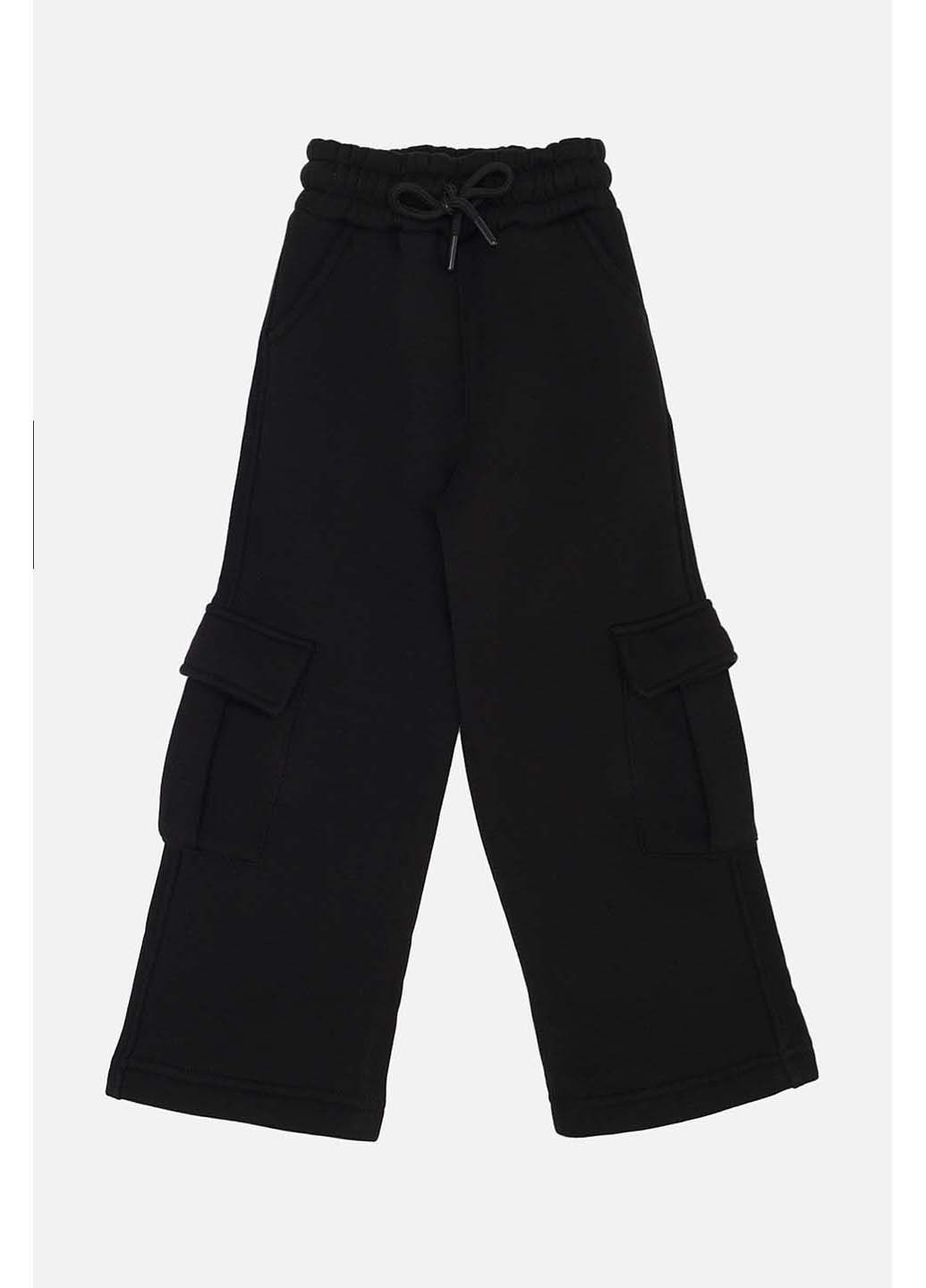 Черные спортивные зимние брюки Asya