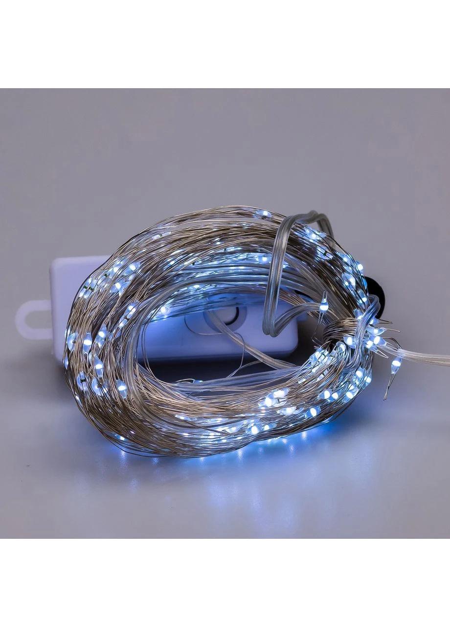 Гірлянда світлодіодна кінський хвіст GarlandoPro 200LED Роса 2м 10 ліній Білий 1733011W Garlando (402004615)