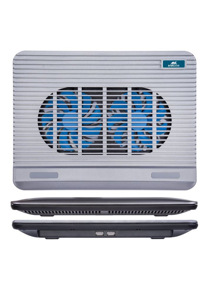 Охлаждающая подставка для ноутбука 5555 Silver RIVACASE (339085031)