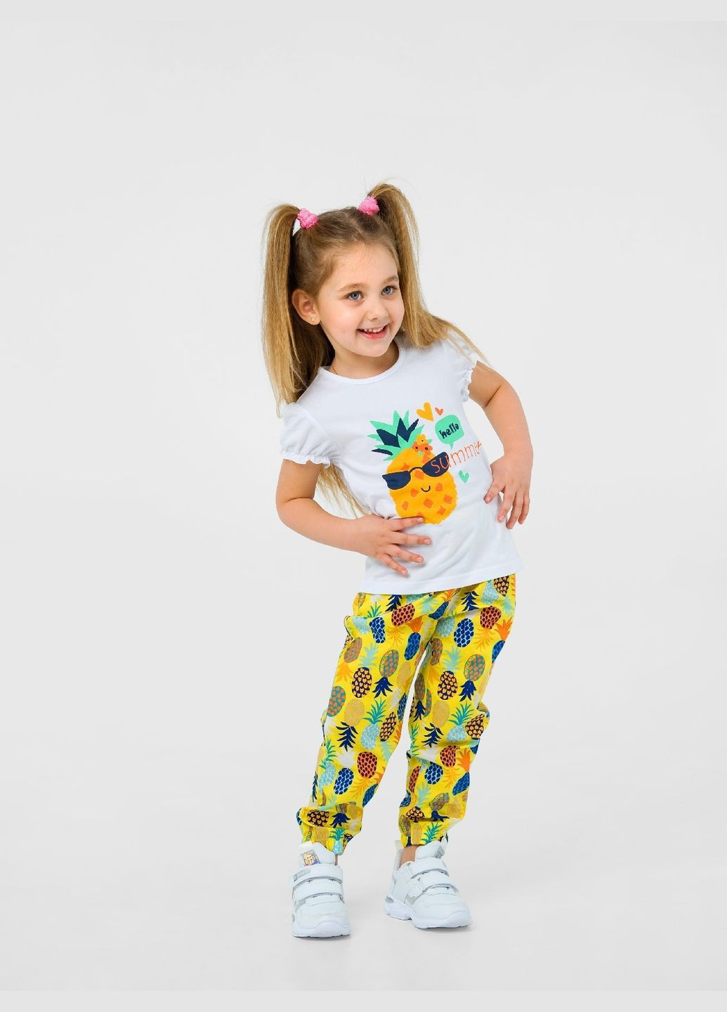 Зеленая демисезонная футболка, ситцевое лето, кулир, (1106521) () 12-18м/80-86/24, белый Smil