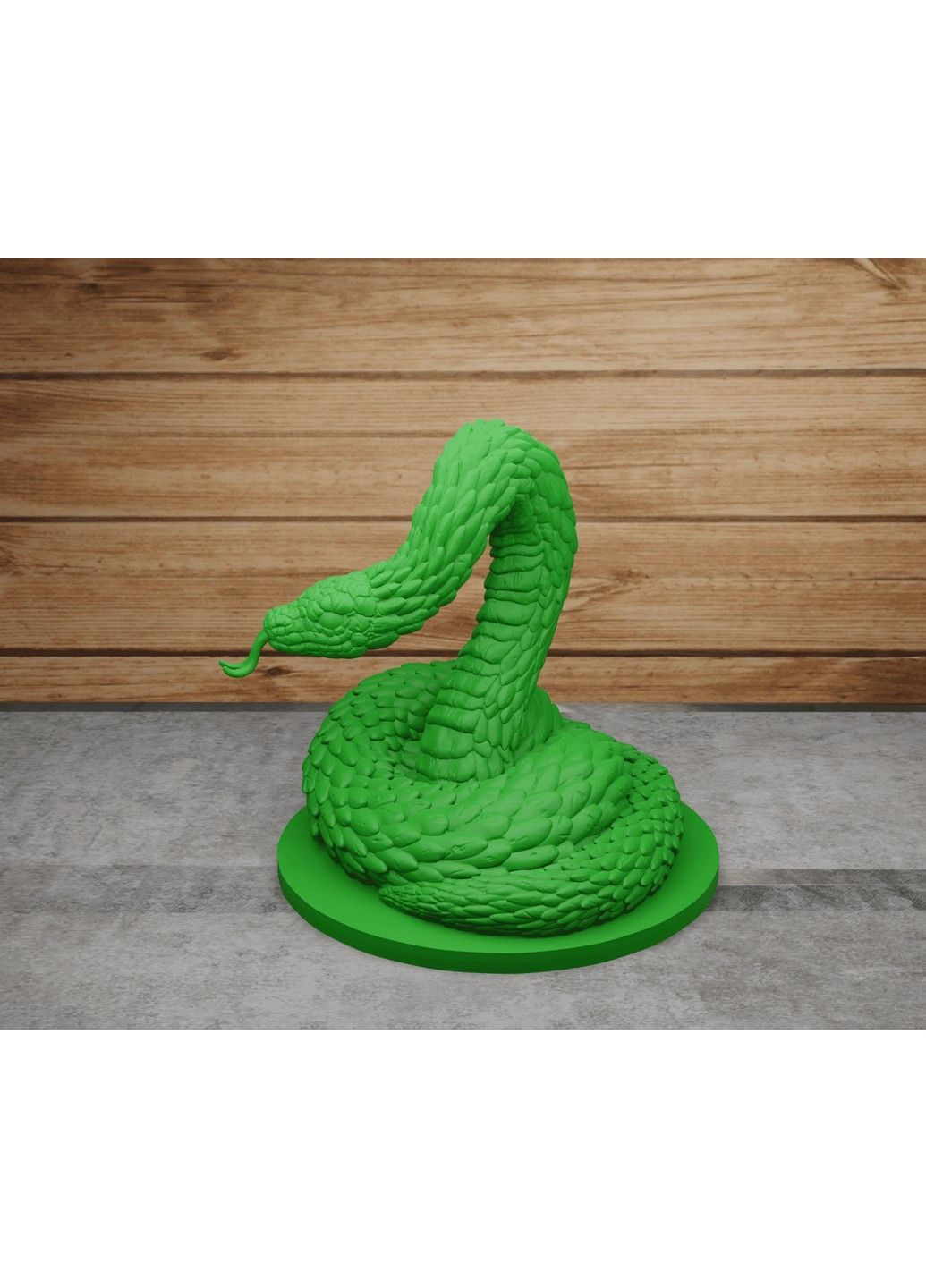 Статуетка Змія на підставці - символ 2025 року. ЗаСвіт (369718726)