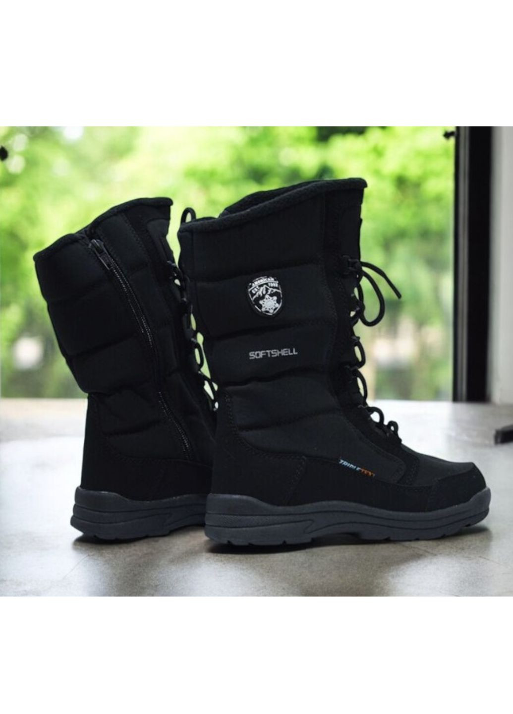 Зимние термосапоги арт.07/23, черный American Club
