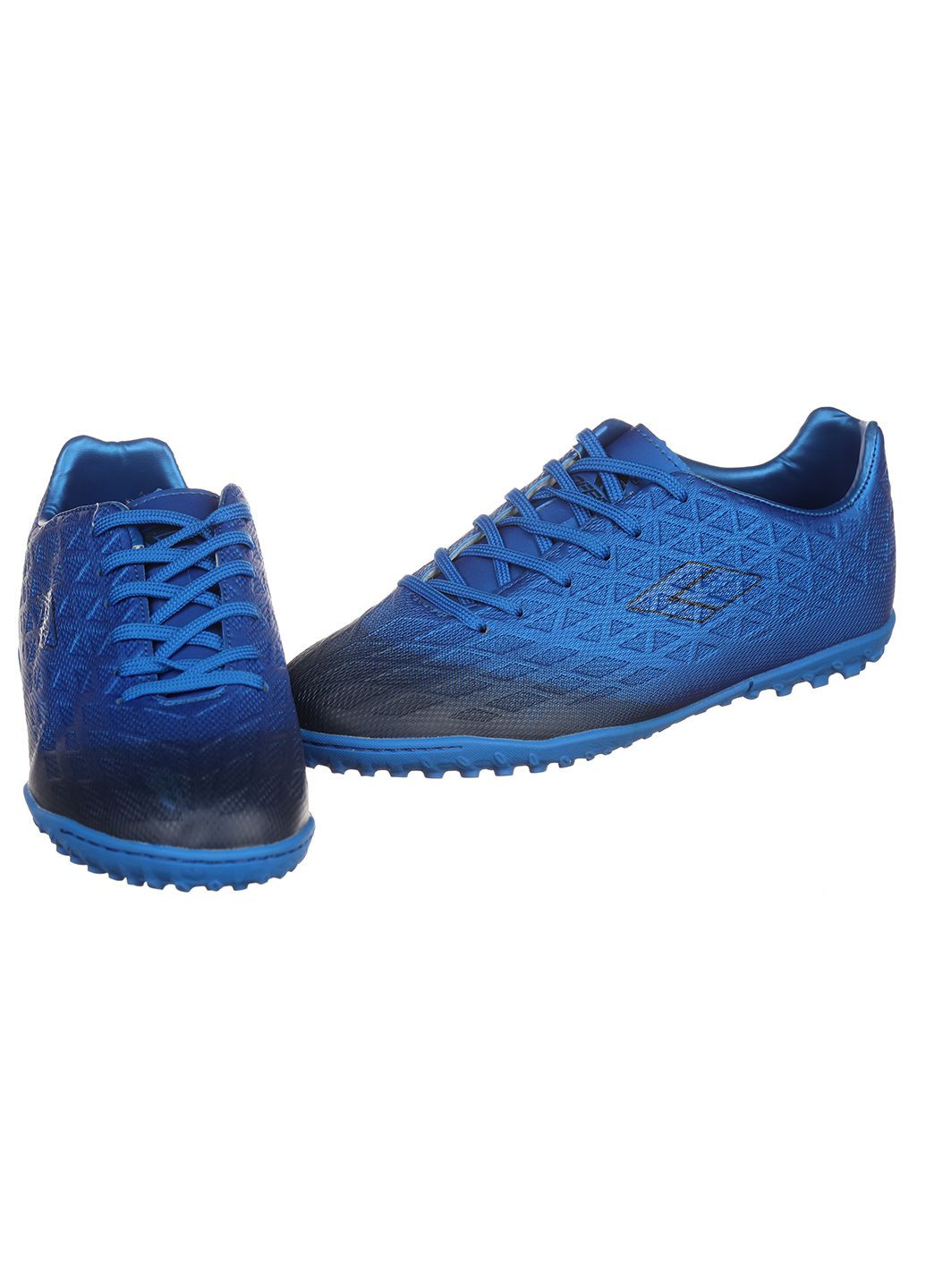 Синие подростковые сороконожки с искусственной кожи для футбола Difeno