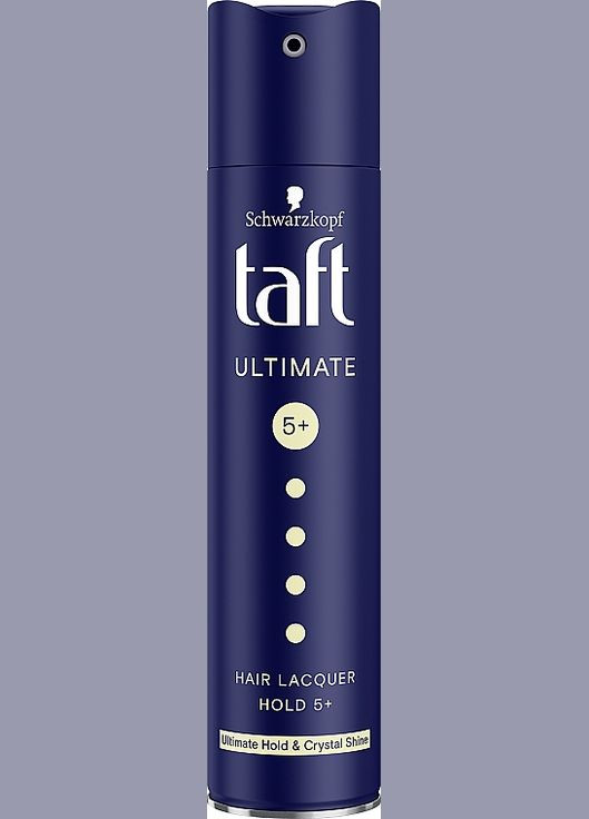 Лак для волос "Ultimate", экстримальная фиксация 5+ Ultimate 5+ Hairspray 250ml (185019-63647) Taft (368623750)