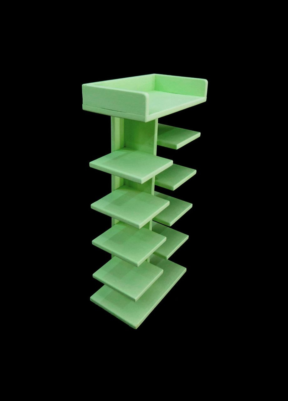 Полиця для взуття з дерева Ровередо 10 мохіто (ПДО-105653) No Brand (327847566)