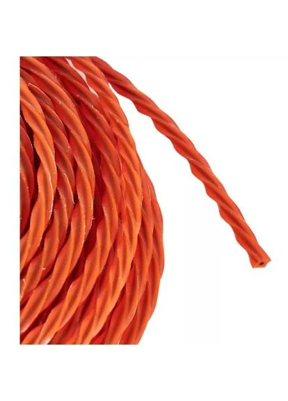 Леска для триммера Крученый квадрат 3 мм 15 м Orange (67370) Vitals (401590952)