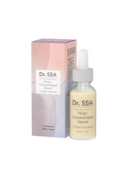 Сыворотка для лица Dr.Sea с коллагеном и скваленом 30 мл (7293720020783) Dr. Sea (366738398)
