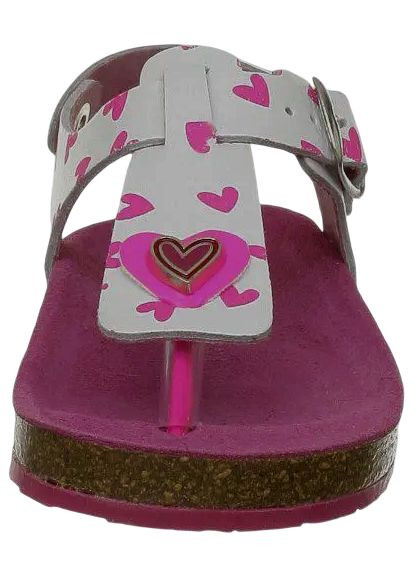 Белые босоножки сандалии для девочки 132981 белый с розовым Agatha Ruiz de la Prada