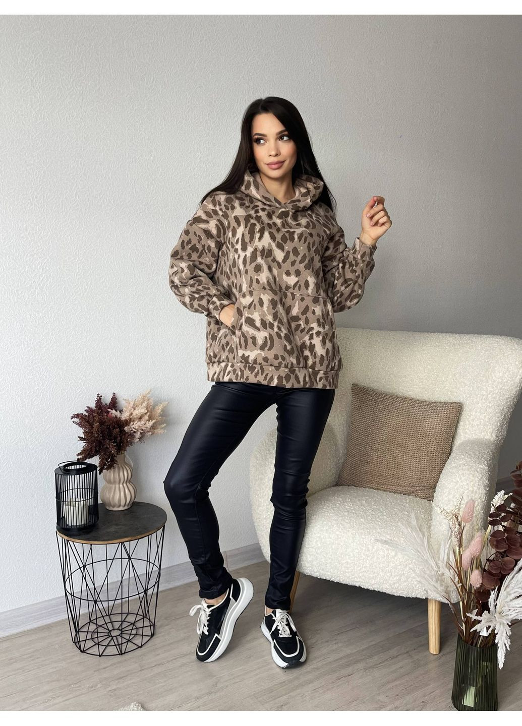 🟤 Стильное женское худое из турецкой тринитки — ЗАМЕРЫ В ОПИСАНИИ GD/GL Модний простір (366438044)