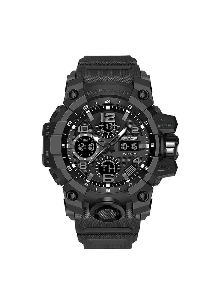 6021 All Black Sanda (331285031)