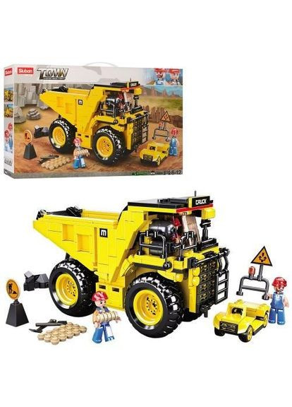 Конструктор Карьерный самосвал (M38-B0806), 416PCS, в коробке Sluban (317439208)