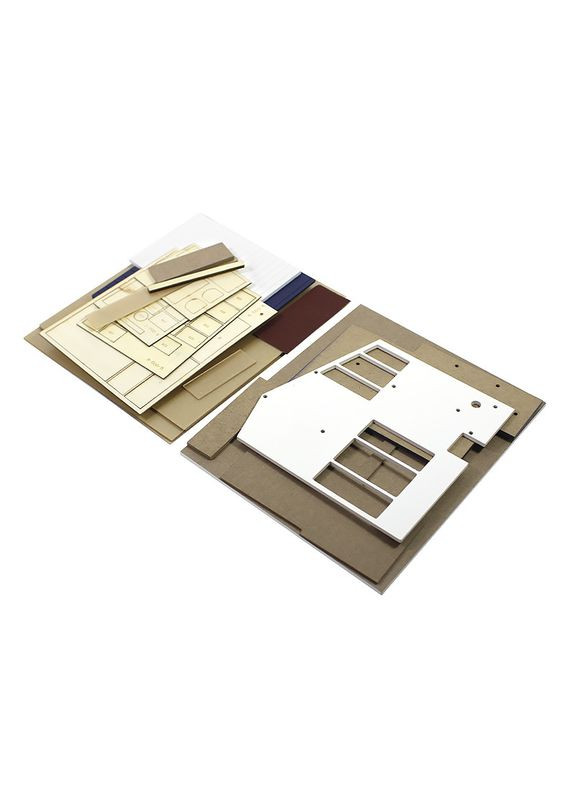 3D Румбокс ляльковий будинок DIY A-066-A Вілла з басейном дитячий конструктор з освітленням 15 шт. Cute Room (352011239)