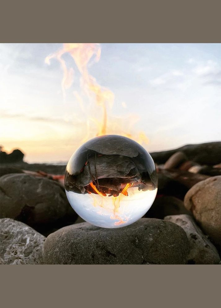 Оптический стеклянный хрустальный шар 60 мм (AH0017_3) No Brand (316088181)