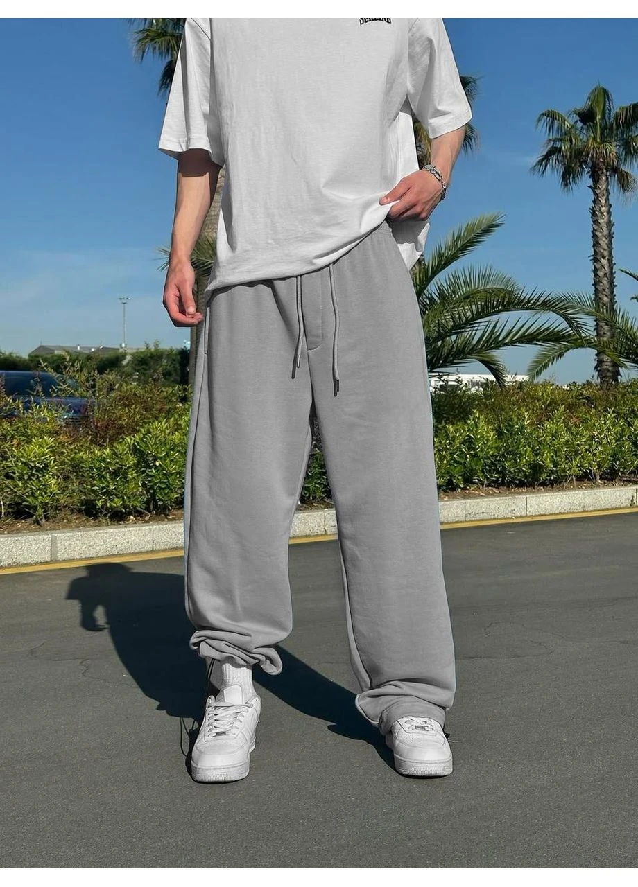 Чоловічі Спортивні Штани Сірі Зручні Seli No Brand (395649043)