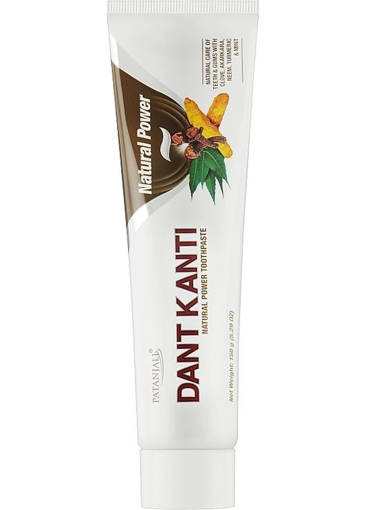 Зубная паста "Естественная сила" Dant Kanti Natural Power Toothpaste 150g (1204836-31338567) Patanjali (368664645)