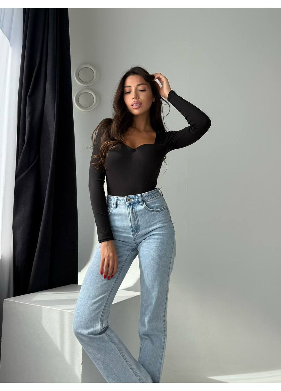 Боди PUSH UP, микро дайвинг с длинным рукавом Україна (362556459)