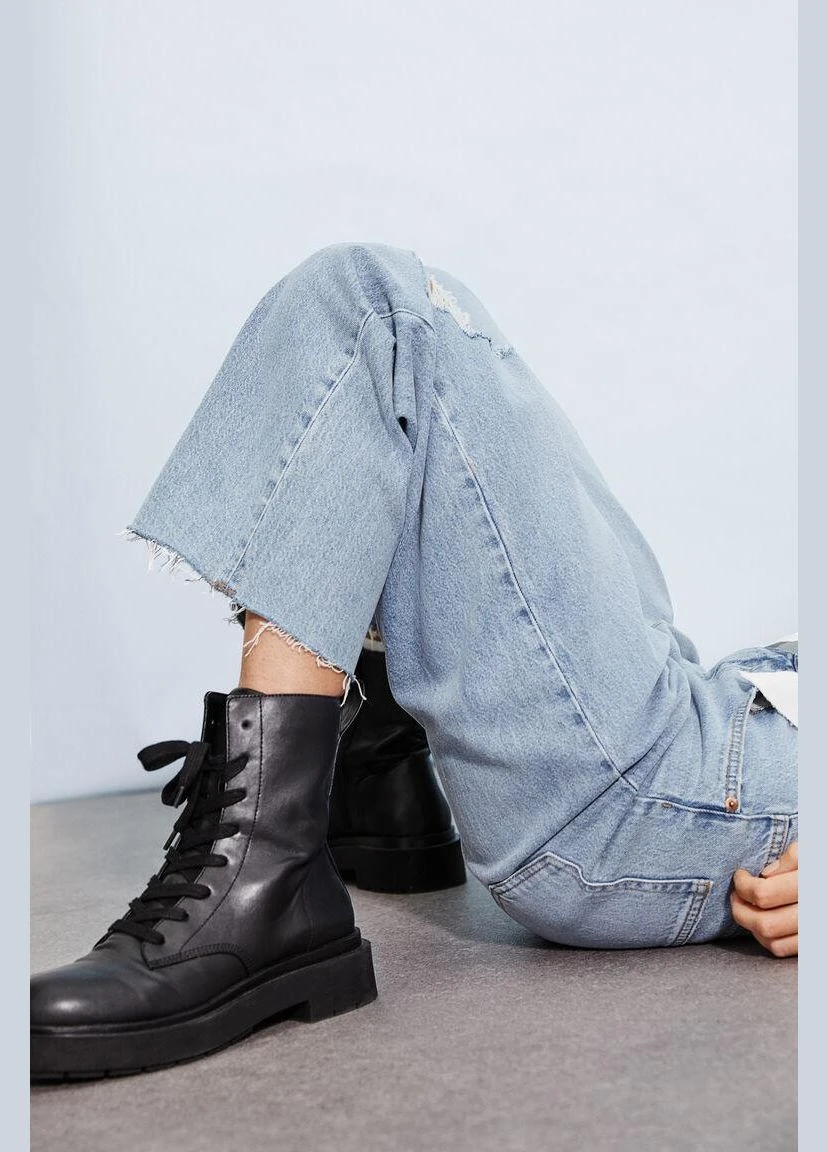 Джинси демісезон,блакитний, H&M - (282946031)