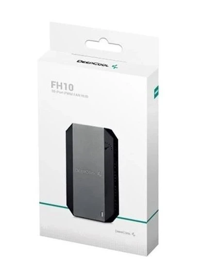 Контроллер для управления вентиляторами FH-10, Black, 10x4-pin PWM, питание SATA (DP-F10PWM-HUB) DP-F10PWM-HUB DeepCool (395345884)
