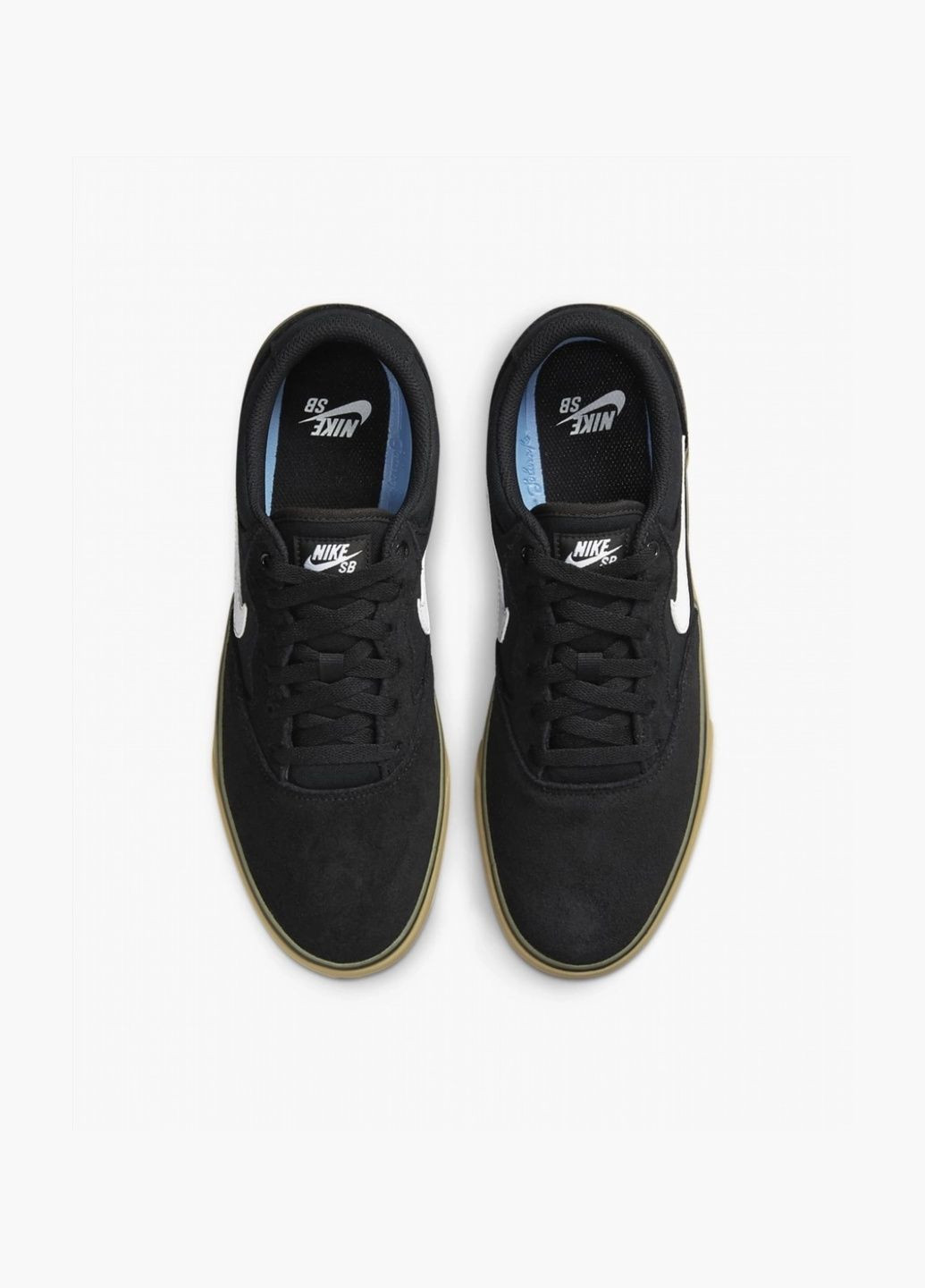 Черные всесезонные кроссовки унисекс sb chron 2 black dm3493-002 Nike