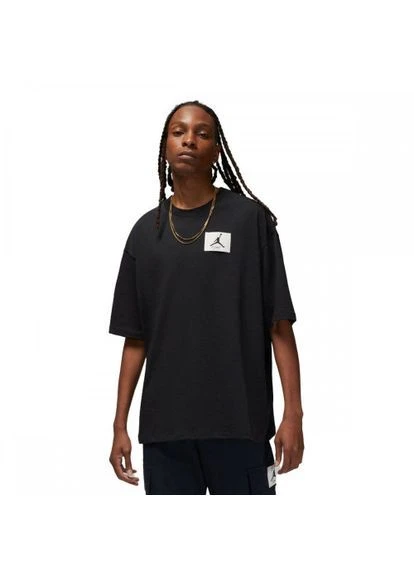 Черная футболка mflt ess ovrsz ss crew Jordan