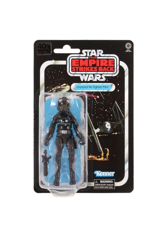 Экшен-фигурка Star Wars Episode V The Empire Strikes Back 40 The Black Series Imperial Tie Fighter Pilot () Hasbro E8083/E7549 (395873518)