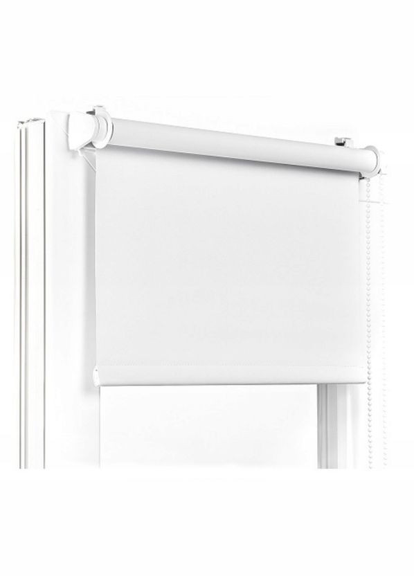 Рулонна штора термо 051 блекаут 53x170 см Білий Miranda (265213072)