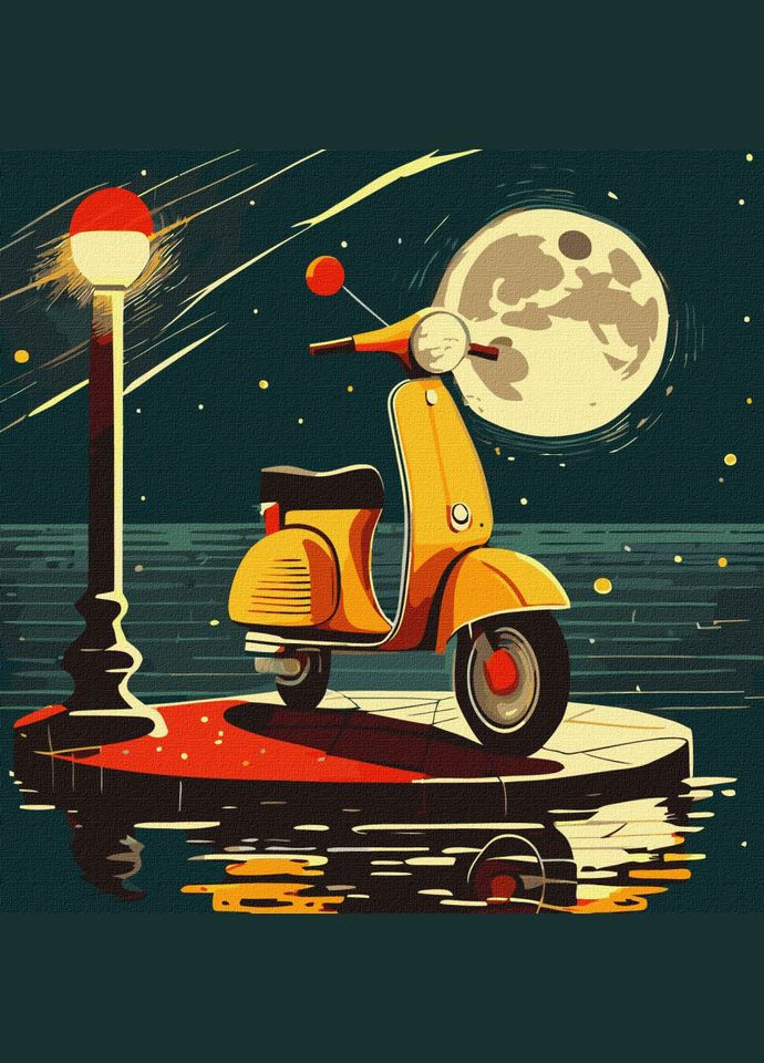 Картина за номерами "Чудовий сон" ©pravda.dmtr 40х40 см IDEYKA (346055002)