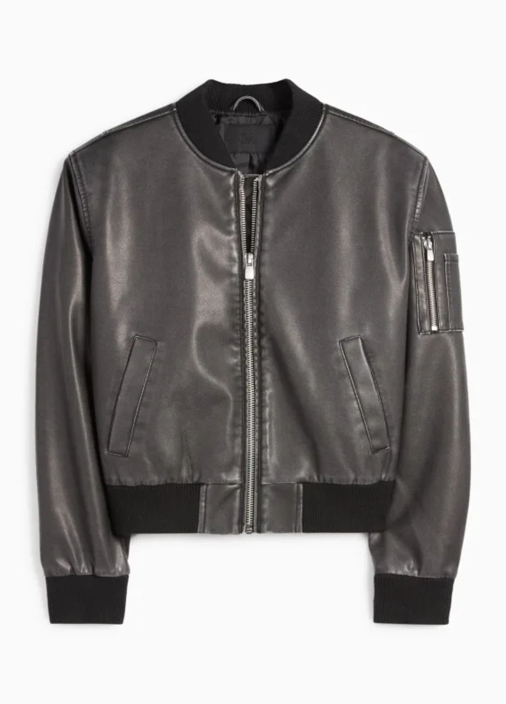 Черная демисезонная куртка C&A