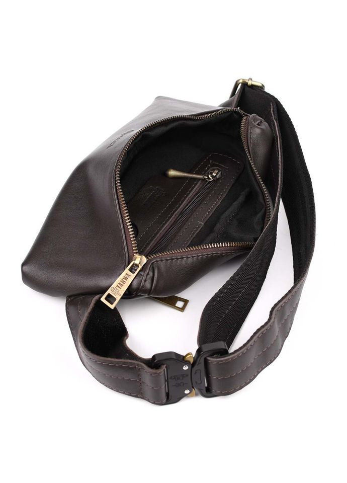 Сумка из натуральной кожи GC1818-3md коричневая. TARWA (298684609)