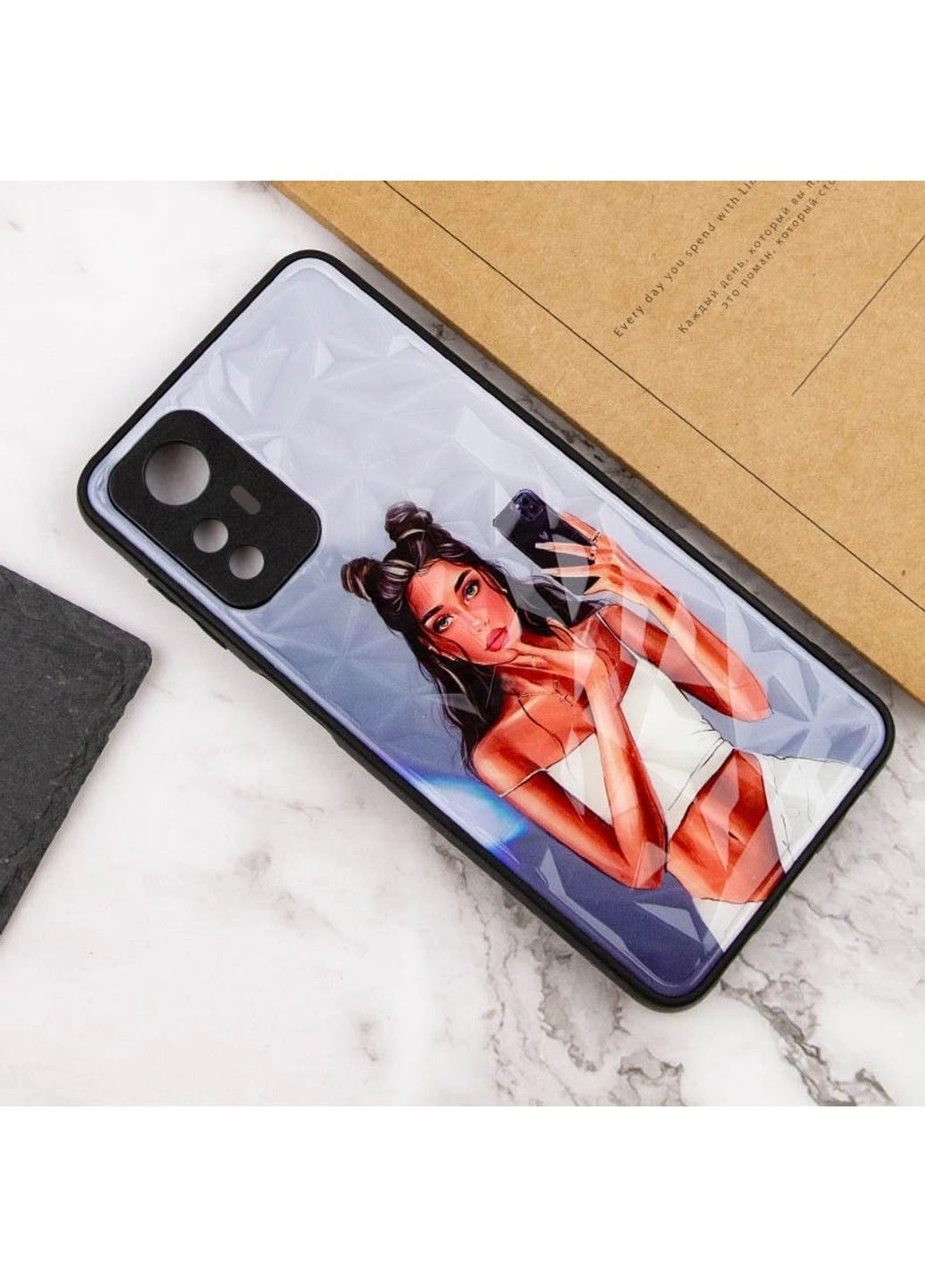 TPU+PC чохол Prisma Ladies для Xiaomi Redmi Note 12S No Brand (383546147)