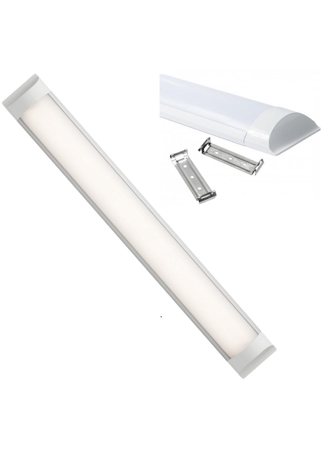 Світильник світлодіодний лінійний 20W 6500K IP20 1600 lm 600 mm 465-FL60-020 Platinum (342071654)