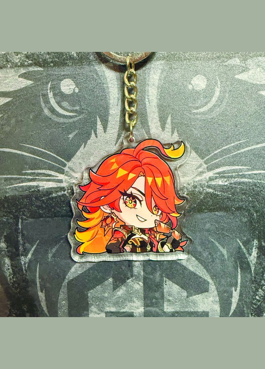Брелок из Акрила Genshin Impact Геншин Импакт (Мавуика) No Brand (339619124)