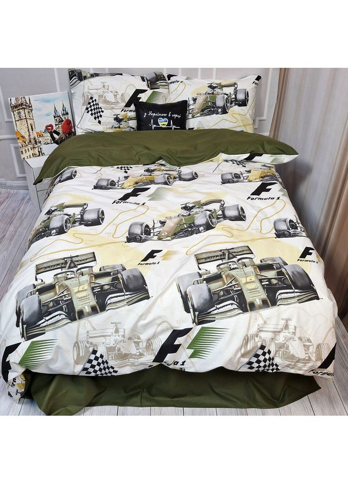 Подростковое постельное белье Болид Ранфорс — Подростковый 1,5 на резинке MERISET (366021730)